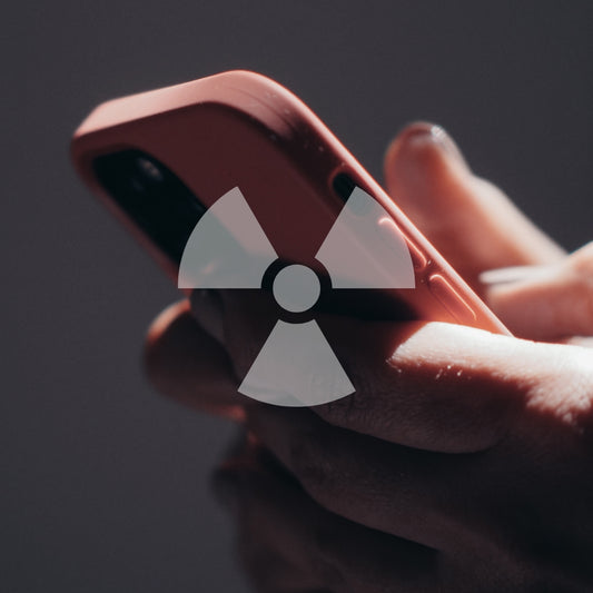 phone case with toxic symbol