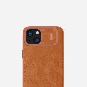 iPhone 15 Plus Case - Leather Flip