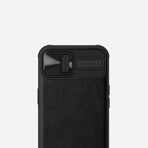 iPhone 13 Case Leather (Cam Protect)